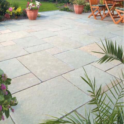 Kotah Black Lime Natural Riven Paver - Authentic Stone