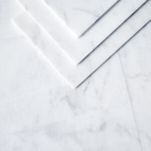 Calacatta White Polished Marble Tiles
