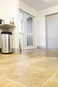 Noche Unfilled & Tumbled Travertine