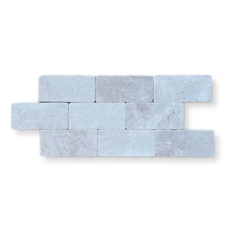 Botticino Beige Tumbled Brick Effect Marble
