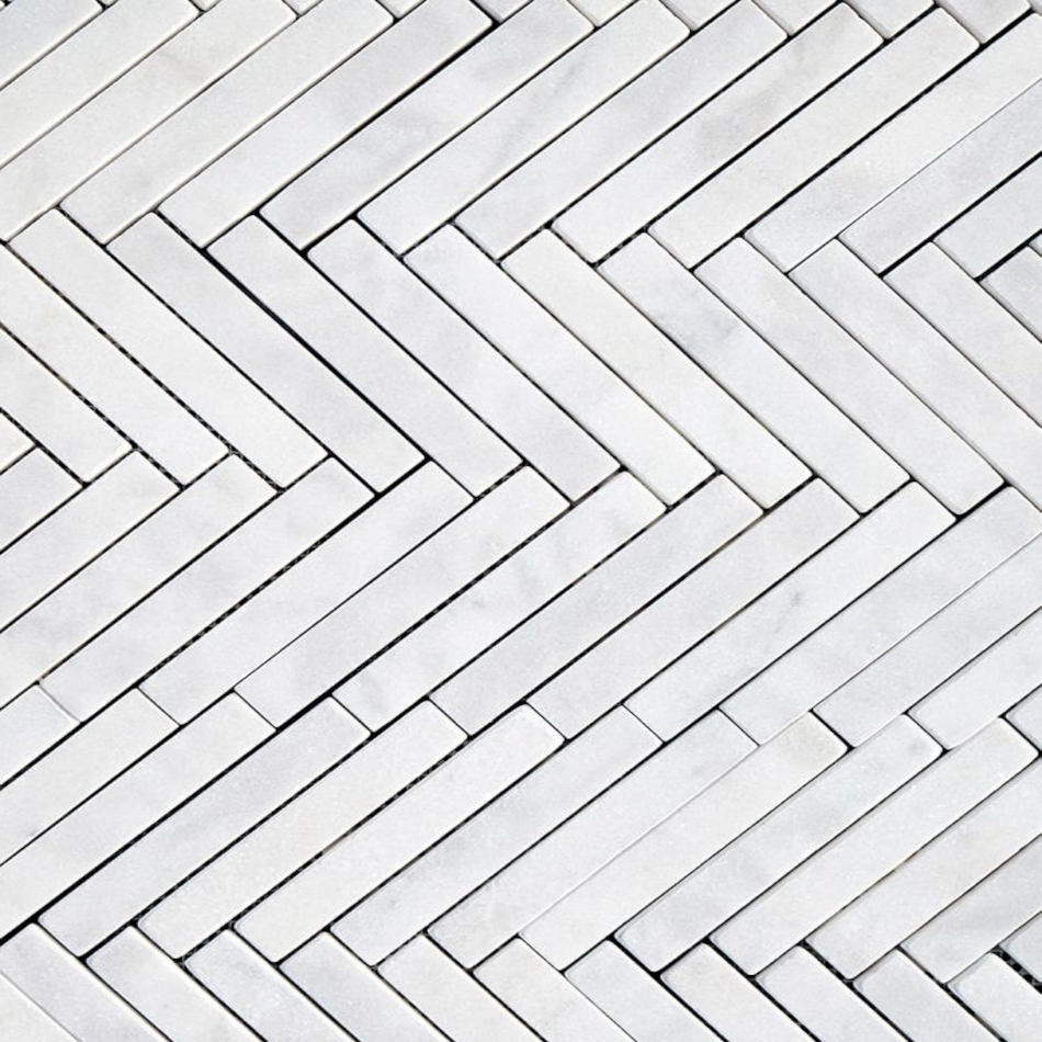 Polished Herringbone Mosaics