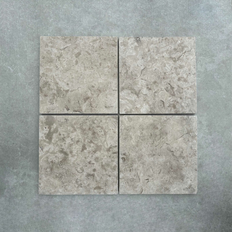 Milly Brown Tumbled Marble Limestone 305x305x15mm £29.40