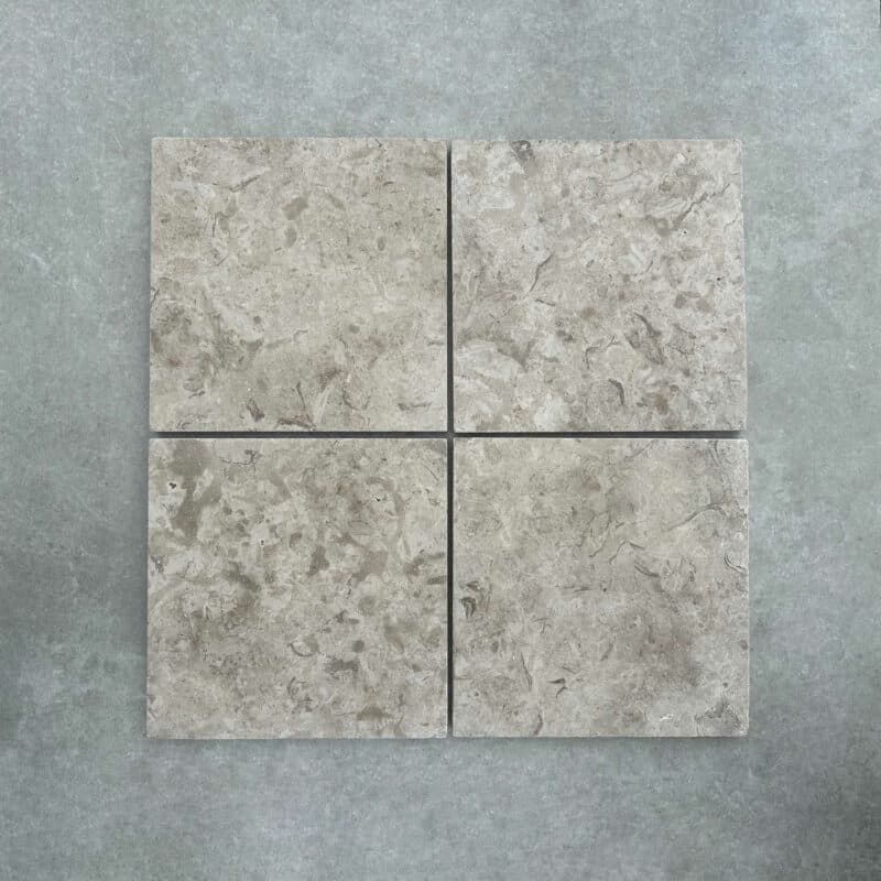 Milly Brown Tumbled Marble Limestone 305x305x15mm £29.40