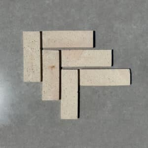 Agate White Clay Brick Slips